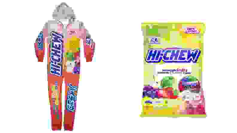 This adult onesie is perfect for when you plan to eat an entire bag of Hi-Chews in one sitting.