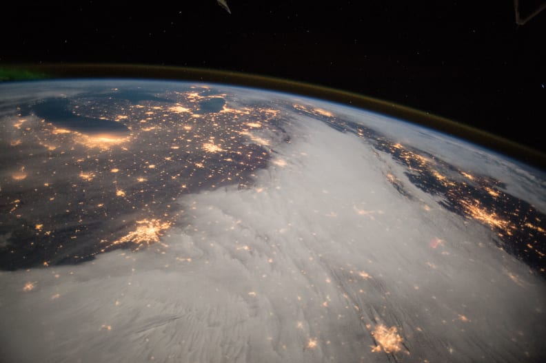 Great Lakes and Central U.S. from ISS