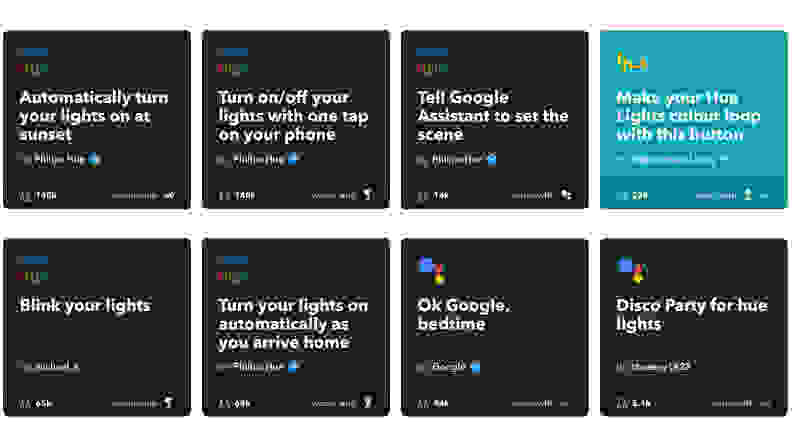 IFTTT Hue Formulas