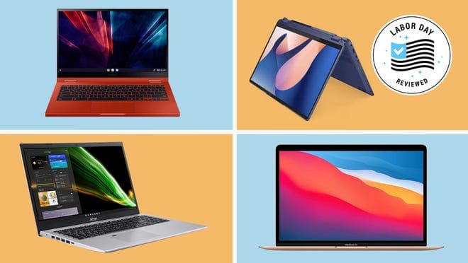 Laptops from Samsung, Lenovo, Acer and Apple