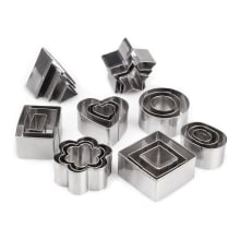 Product image of YXCLIFE Mini Metal Cookie Cutters Set