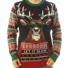 Product image of The Ugly Sweater Co. Light Up Ugly Christmas Sweater with LEDs