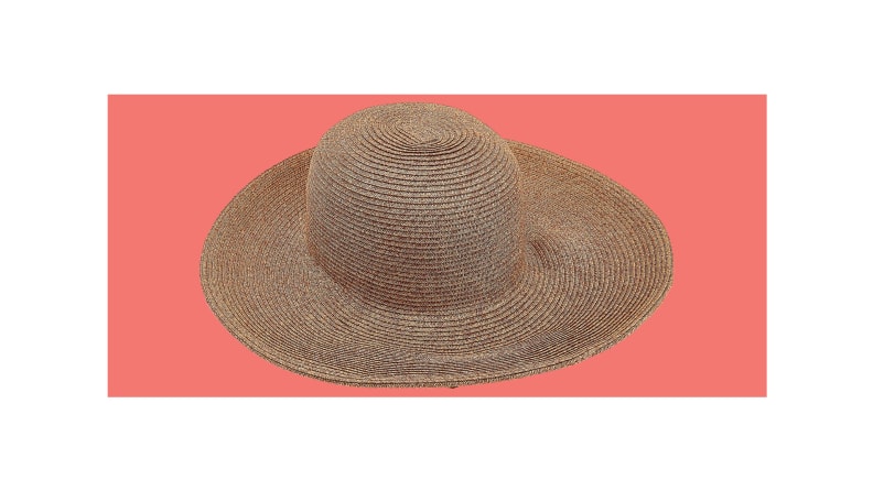 Brown sunhat