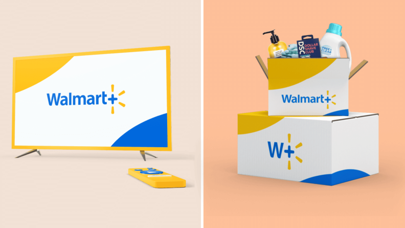 Walmart+ box