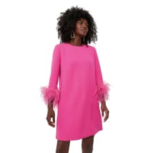 Product image of Tuckernuck Hot Pink Feather Mod Mary Dress