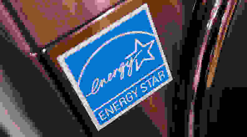 Energy Star sticker on an appliance