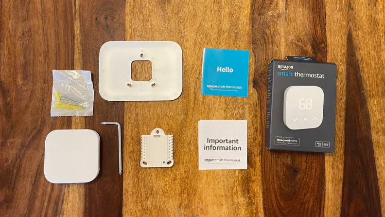 Unboxing the Amazon Smart Thermostat