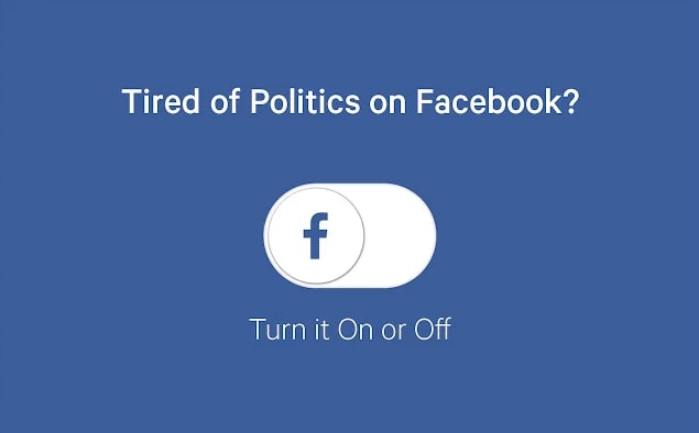 Remove All Politics From Facebook