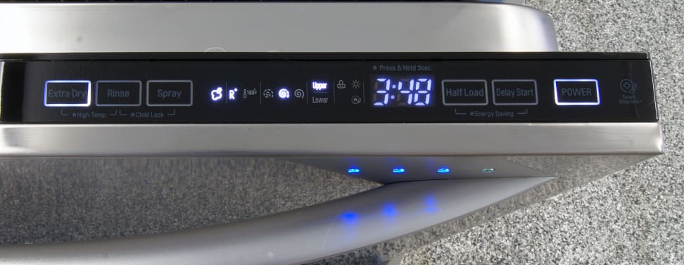 LG LDF8874ST—Right Side of Control Panel