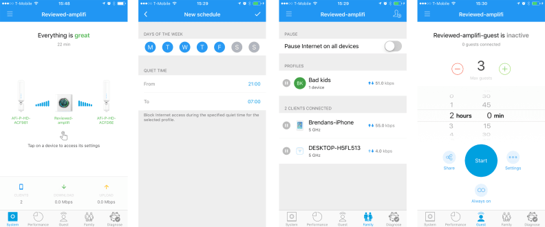 Amplifi HD App experience