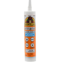 Product image of Gorilla 10oz Waterproof Caulk & Seal 100% Silicone Sealant