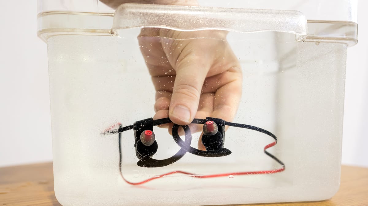 What do "waterproof" and "waterresistant" headphones really mean