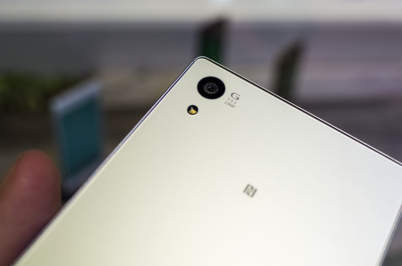 The Z5's camera module is a new 23-megapixel Exmor RS chip backed up by Sony's Bionz processor.