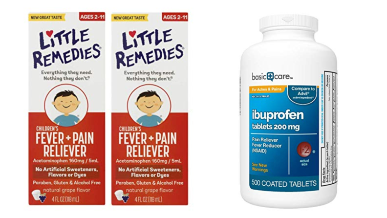 Stock-up on pain reliever and vitamins before flu season hits.