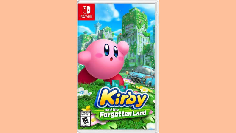 Cover art of 'Kirby and the Forgotten Land.'