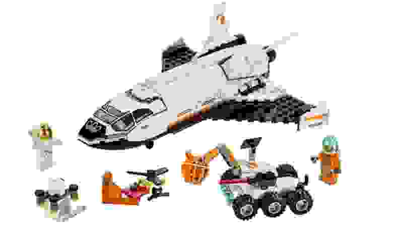 LEGO space shuttle set