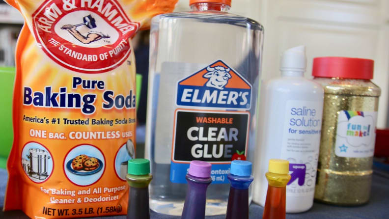 White Glue Slime - 2 Foolproof Elmer's Glue Slime Recipes