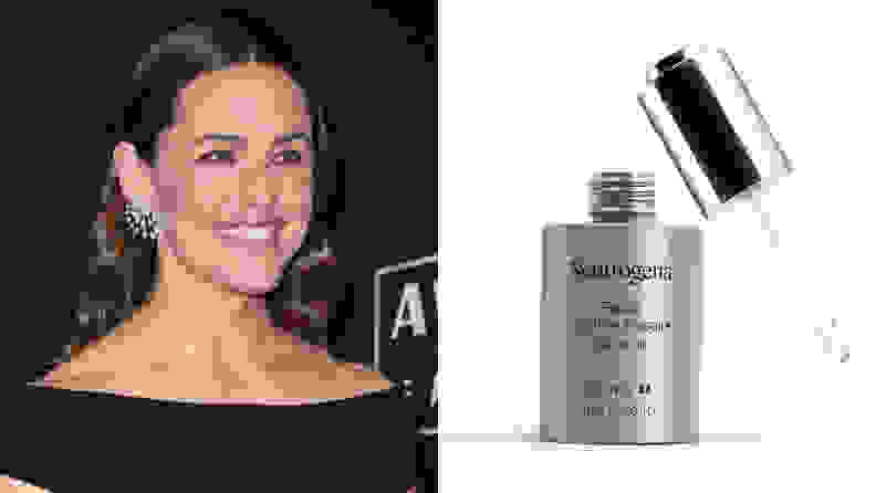 Jennifer Garner and the Neutrogena Rapid Wrinkle Repair Retinol Oil.