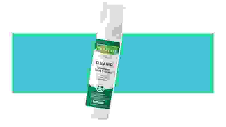 A spray bottle of Medline Remedy Clinical No-Rinse Foam Cleanser.