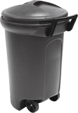 Best Outdoor Garbage And Trash Cans Of, Outdoor Metal Trash Can With Locking Lid