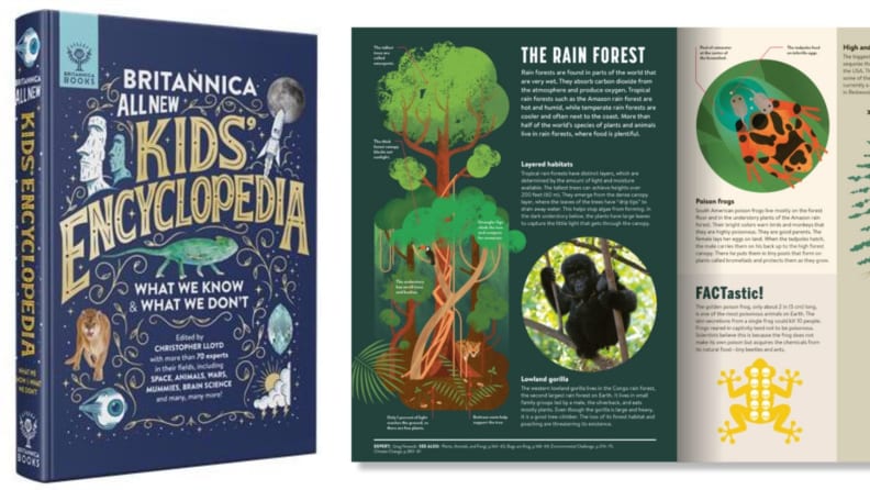 Encyclopedia Britannica has knocked it out of the park with this incredible kid's encyclopedia.