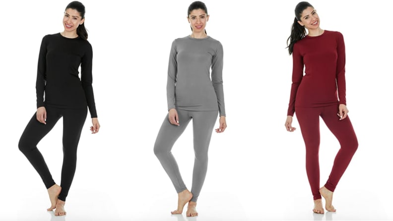 Thermajane - Thermajane women's thermal underwear sets fabric are