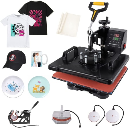 Royal Press 15x15 Digital Heat Press Transfer T-Shirt Sublimation Press  Machine