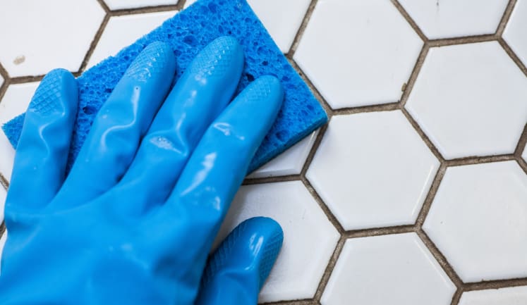 Oxygen Bleach Gets Your Grout Clean Reviewed Home Outdoors Next Time You Wash The Tile Clean Grout Too