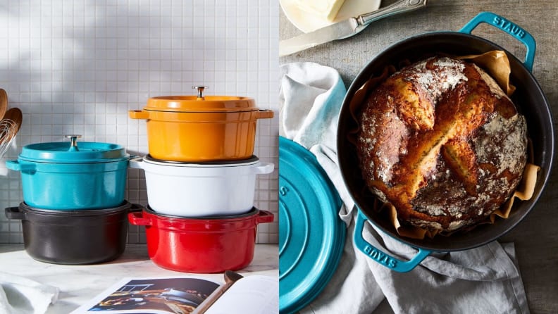 Try This Viral Le Creuset Lid Hack for Golden Brown Puff Pastry