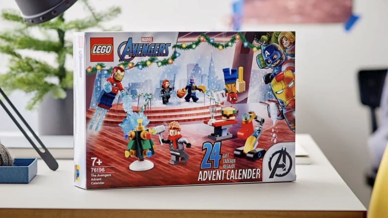 Marvel Lego themed advent calendar.
