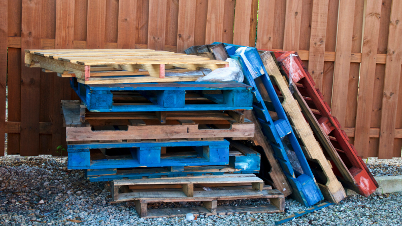 wood pallets