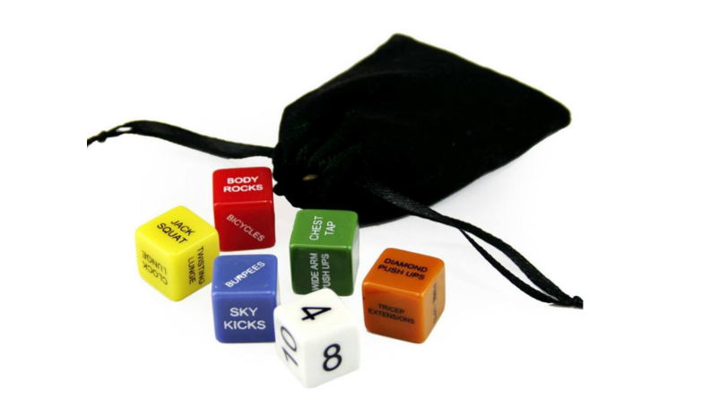 Best health and fitness gifts 2018: fitness dice