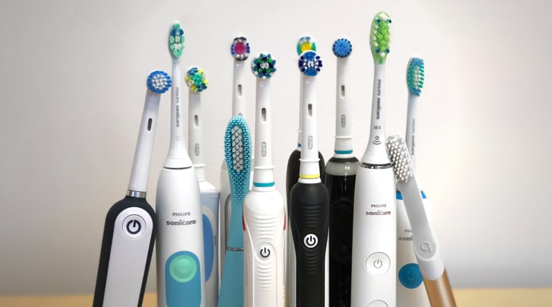 Several of the most popular electric toothbrushes