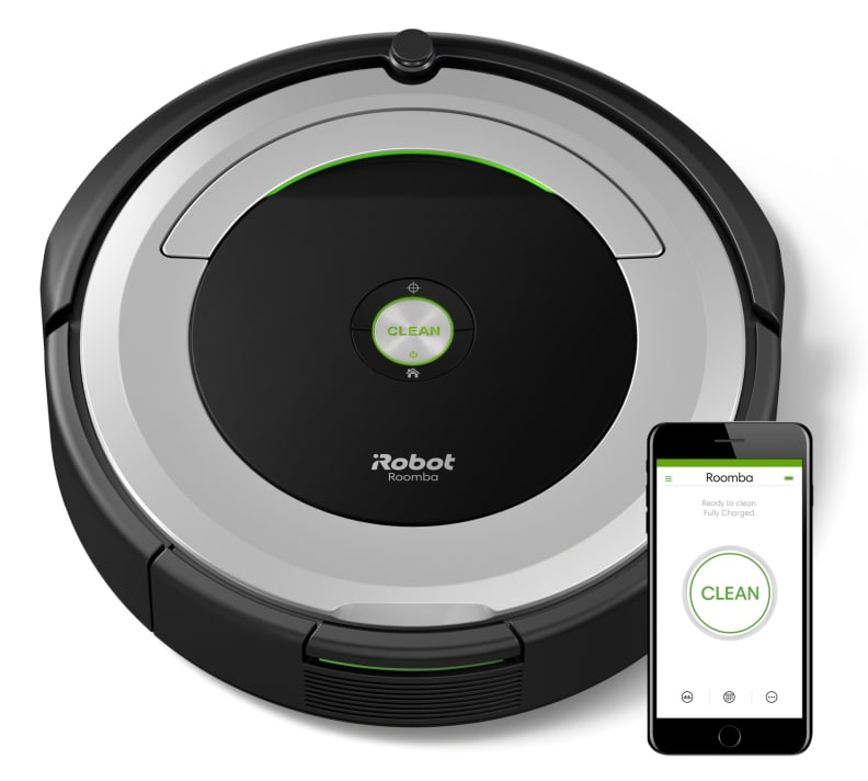 iRobot Roomba 690 and phone