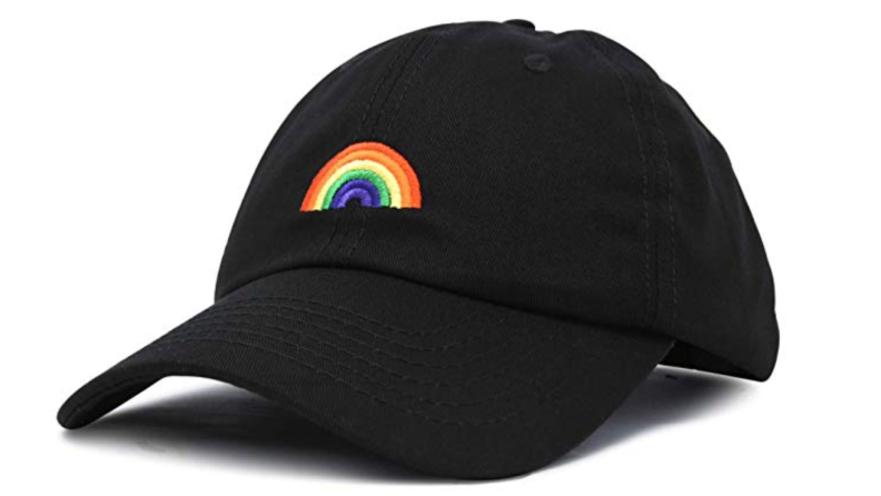 DALIX Rainbow Baseball Cap