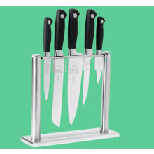 Product image of Mercer Culinary Genesis 6-Piece Forged Knife Block Set