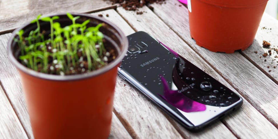 Samsung Galaxy S8 On Table