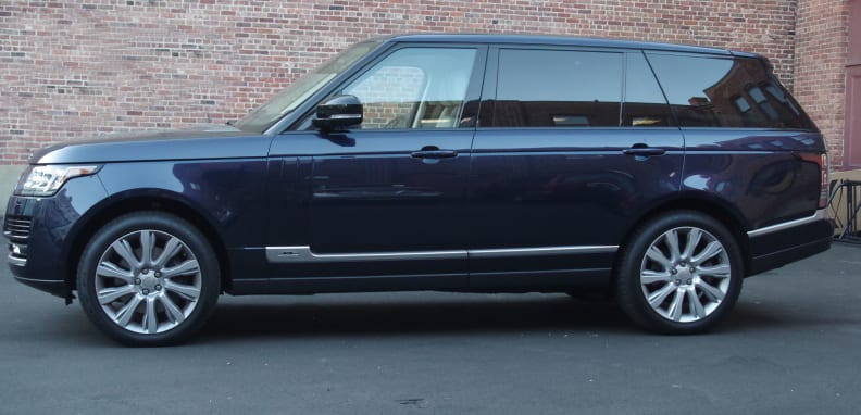 The Long Wheelbase Range Rover has been stretched by 7.8 inches.