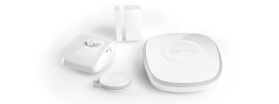 An array of SmartThings devices.