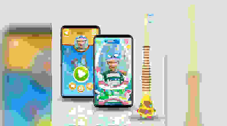 Magik AR-enabled toothbrush for kids