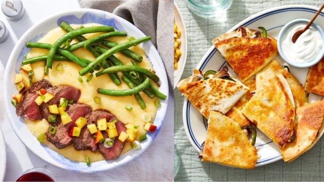 Blue Apron meal variety