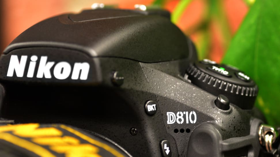 LCD Screen of Nikon D7500 DSLR Camera Editorial Photography