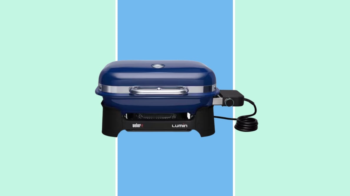 The Weber Lumin Electrical grill.