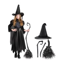 Product image of Spooktacular Creations Girl's Black Witch Costume