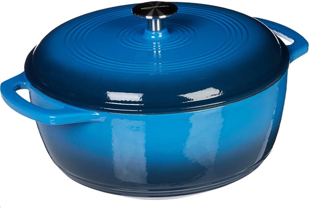 Product Image - AmazonBasics Enameled Cast Iron Dutch Oven, 6-Quart