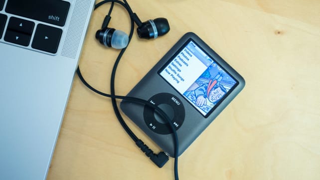 iPod Nano on desk