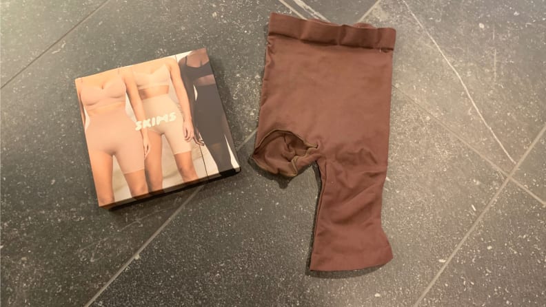 Skims Seamless Sculpt The Solution 1 Shorts in Brown