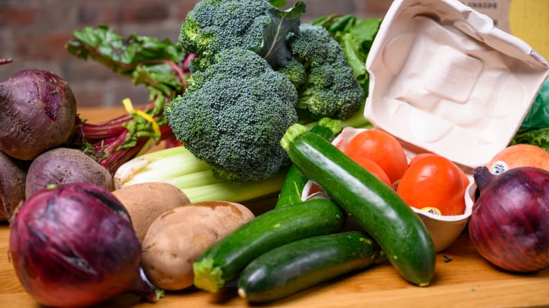 Every produce box I received gave me a great variety of fruits and vegetables.