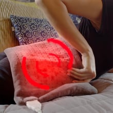Product image of Calming Heat Massaging Weighted Heating Pad