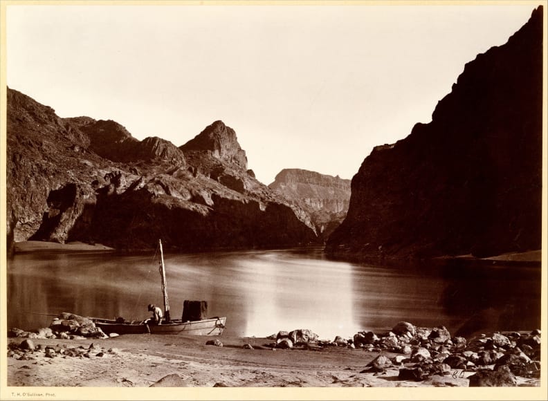 Timothy H. O'Sullivan: "Black Cañon, From Camp 8, Looking Above"